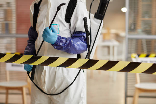 Professional Blood Cleanup technician working in Simpson, PA